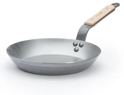 Image de Poêle De Buyer Mineral B en bois - ø 24 cm - Sans revêtement antiadhésif