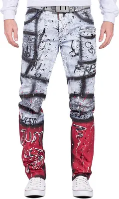 Produktbild von Cipo & Baxx Herren Jeans CD683 Blau W31/L34