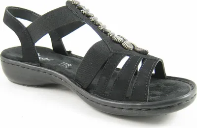 Obrázok produktu pre Rieker Damen Sandals & Sandaletten schwarz Gr. 40