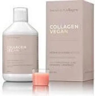 Zdjęcie produktu dla Swedish Collagen Vegan Liquid - rolinny kolagen z kwasem hialuronowym, witaminami i mineraami, 500 ml