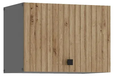 Produktbild von Küche AVA Artisan Hängeschrank 50 cm Lamellenoptik Küchenzeile Einbauküche