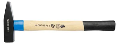 Image de Högert Marteau de serrurier 500 g avec manche en bois