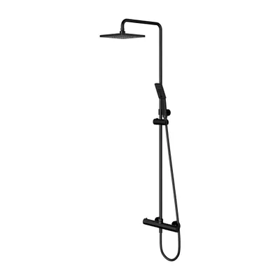 Immagine prodotto di Omnires Y Y1244JBL Set doccia con miscelatore termostatico, nero