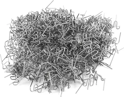 Obrázok produktu pre Univerzálna sada 100 kusov vopred narezaných plochých sponiek s hrúbkou 0,6 mm – 0,8 mm na opravy plastových zošívačiek a zváračky