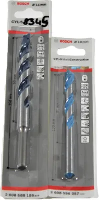 Produktbild von BOSCH Betonbohrer Professional Set 2-tlg. Me…