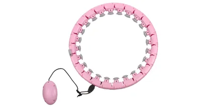 Obrázok produktu pre Hula Hoop Massage gymnastická obruč ružová