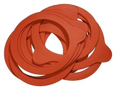 200 Gummidichtringe RR80, rot, 74x86 mm, für Einmachgläser