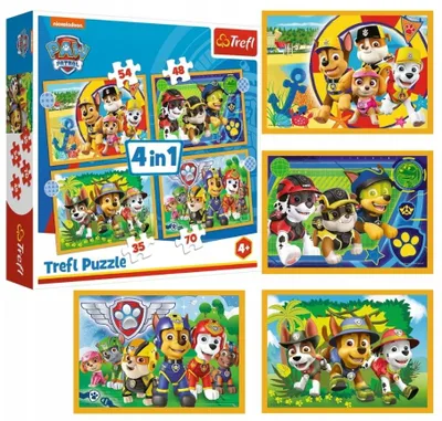 Obrázek produktu pro Clementoni Tlapková patrola Velké puzzle pro děti 24 dílků
