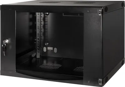 Produktbild von LogiLink W06F64B, Wandmontiertes Regal, 50 kg, 14 kg, Schwarz