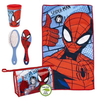 Produktbild von Cerda Group Spiderman Kulturbeutel Rot  Rot One Size