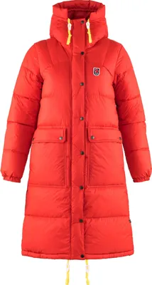 Produktbild von Fjällräven Expedition Long Down Parka W - sehr warmer Wintermantel für Damen mit Kapuze true red S