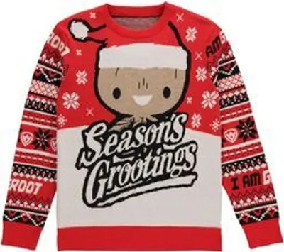 Produktbild von Marvel Comics Pullover im Weihnachtslook - Groot Knitted Christmas Jumper L