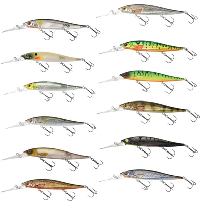 Produktbild von Westin Jerkbite DR 11cm 15g Suspending - Wobbler, Farbe:Real Perch
