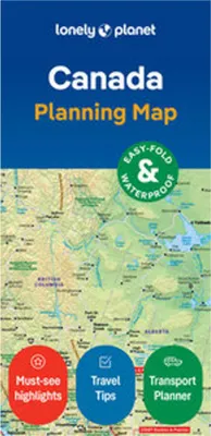 Immagine prodotto di Lonely Planet Canada Planning Map