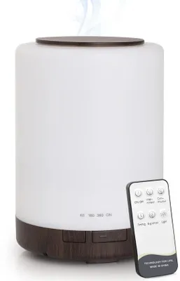 Productafbeelding van Aroma Diffuser en Luchtbevochtiger 300 ml met Afstandsbediening