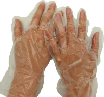 Image de Gants jetables 10000 pièces Gants jetables PE transparent Gants de ménage - Gant jetable Gants de réservoir en plastique, Gants de protection pour la coloration des cheveux transparent Taille unique