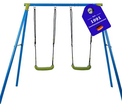 Produktbild von Sandora 40020 Doppel Kinder - Schaukel mit Schaukelgestell XNS003 - 50kg
