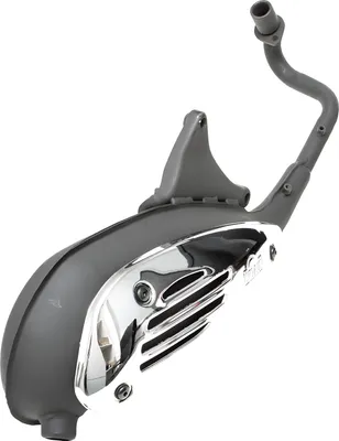 Image de Échappement LeoVince SITOPLUS, couleur noire, avec homologation (ABE), compatible avec Vespa ET4 125