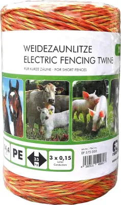 Image de Famanu Schafnetz, 250 mètres - Système de clôture électrique de haute qualité pour moutons