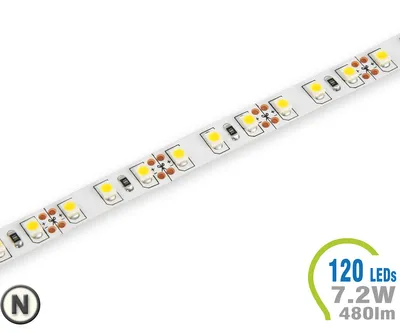Obrázek produktu pro V-TAC LED pásek 120 LED/m 480 lm/m Neutrální bílá