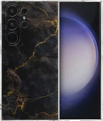 Zdjęcie produktu dla etui imoshion Design do Samsung Galaxy S24 Ultra - Black Marble