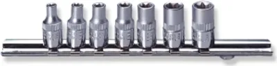 Immagine prodotto di Jonnesway Set di bussole 7 Elem. (1/4")Torx S06H27S