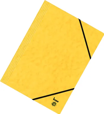 Produktbild von Dreiflügelmappe, A4, 390g/qm, gelb
