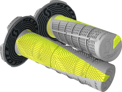 Produktbild von Scott Motocross Griffe Duece , Grau Neongelb
