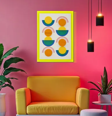 Obrázok produktu pre Lakovaná tlač na plátne s akrylovým rámom 50x3,3x70 cm