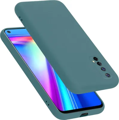 Produktbild von Cadorabo Schutzhülle für Realme 7 5G Hülle in Grün Handyhülle Case Cover TPU Etui