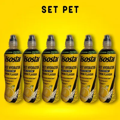 Produktbild von Isostar FAST HYDRATION 6x500ml ZITRONE