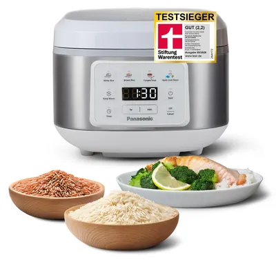 Immagine prodotto di Panasonic SR-DA152WXE si/ws Reiskocher mit Dampfgarfunktion