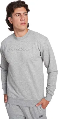 Produktbild von Umbro Embossed Logo Sweatshirt Grau L Mann Grau L