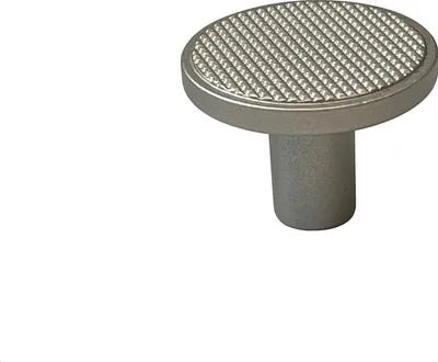 Produktbild von Möbelknopf Schrankknopf rund Edelstahl Optik "Lorenzo" Schrankgriff Küchengriff