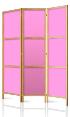 Produktbild von framed concept Paravent Raumteiler aus Holz 135x172 cm, 3-teilig, einseitig, im orientalischen Stil