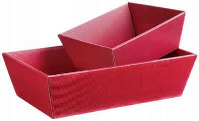 Produktbild von Pakoteka BASIC Geschenkekorb Bordüren Klein 198x148x95mm