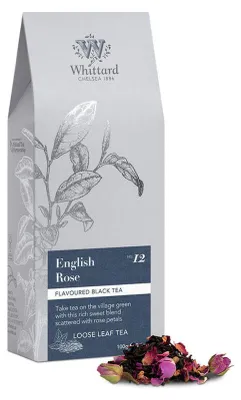 Produktbild von Schwarzer Tee Whittard of Chelsea English Rose, 100 g