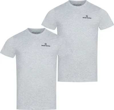 Produktbild von L|Sergio Tacchini Herren Unterhemden Rundhals 2er-Pack grau 39493436