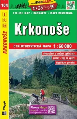 Image de SC 104 Krkonoše, échelle 1:60 000