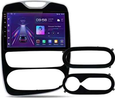 Obrázok produktu pre 10"1+32G Android12 Autorádio pre Renault Clio 4 2017 -2019 GPS Navi BT FM SWC RDS DAB+