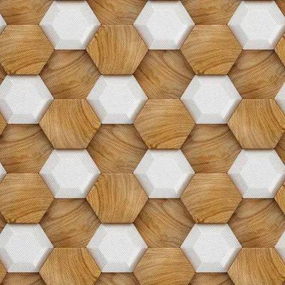 Immagine prodotto di OUTDOOR DEKOSTOFFE OXFORD - Motivo piastrelle in legno