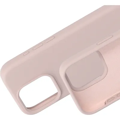 Produktbild von Mobiparts iPhone 16 Pro Silikon Hülle Backcover - Soft Salmon