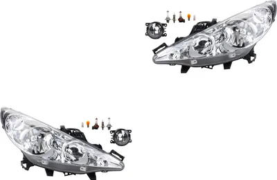 Immagine prodotto di Johns, set di fari Osram Night Breaker Laser adatto per Peugeot 207 fog. 8200074008 6202E1 00006202E1 6710027 0000620639 620639 0000620662 6