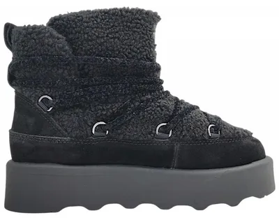 Imagen del producto de Zapatos de invierno forrados para mujer de la marca Blauer USA, color negro, para uso casual