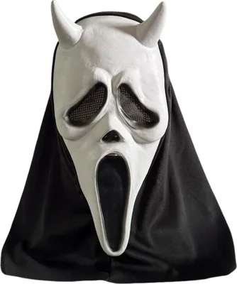 Produktbild von Teufelsgesichtsmaske für Erwachsene, Horror-Schrei, Geister-Vollgesichtsmaske für Halloween, Maskerade, Party, Kostüm, Cosplay-Requisite