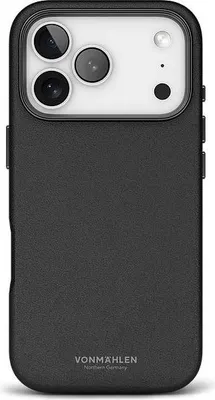 Produktbild von Vonmählen iPhone 17 Pro, Like Leather Case, Black Handyhülle