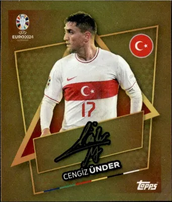 Produktbild von TUR SP - Cengiz Ünder - Star Player - Gold Signiture - 2024