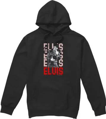 Produktbild von Elvis Presley - "1968" Kapuzenpullover für Herren/Damen Uni TV32240 (XXL) (Schwarz)