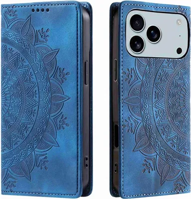 Immagine prodotto di Custodia per Apple iPhone 17 Pro Max Custodia del telefono cellulare Flip Case Cover Borsa Mandala