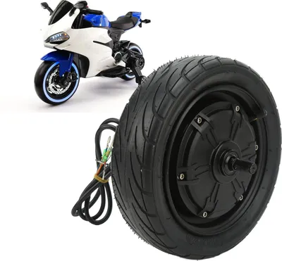 Zdjęcie produktu dla 10-calowy silnik elektryczny do roweru z oponami próżniowymi 36-60 V 500-1200 W IP54 wodoodporny do rowerów, skuterów i motocykli